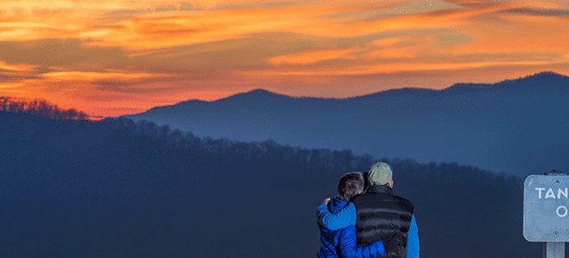 wintery overlook